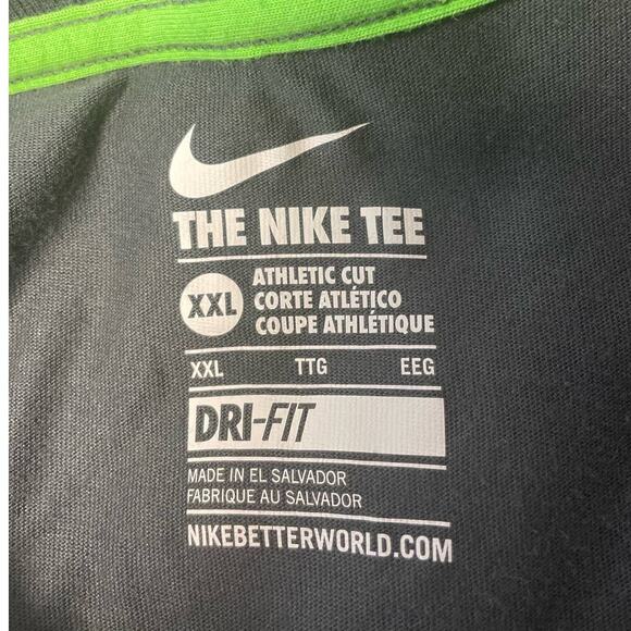 The Nike Beast Tee Mens XXL Athletic Fit Dri-Fit Long Sleeve Move Mountains Tee - Picture 5 of 5